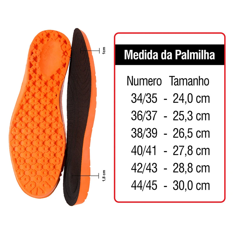 Palmilha Anatômica (1 PAR)