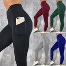 Calça Legging com Bolso Lateral