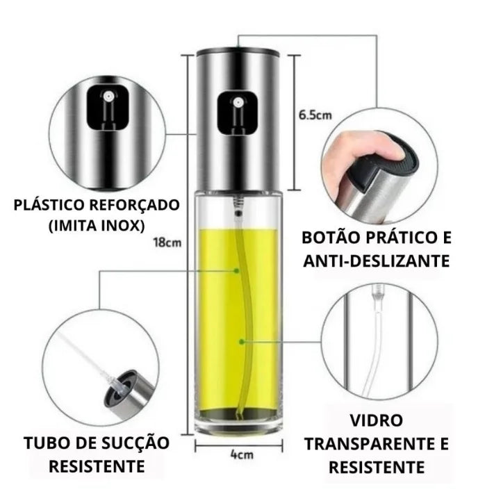 Spray de Azeite - Vinagre e Óleo