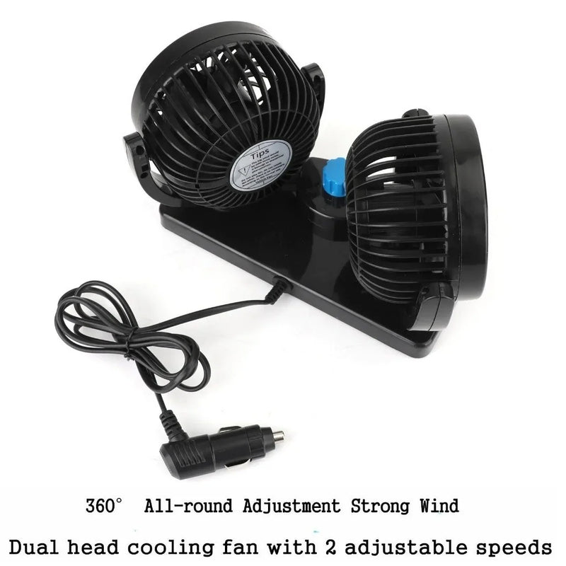 Ventilador Automotivo Duplo 12v DuoVent
