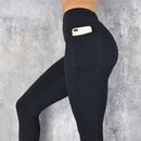 Calça Legging com Bolso Lateral